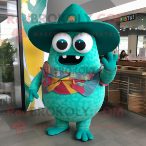 Teal Tacos mascotte kostuum...