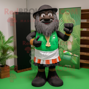 Black Leprechaun mascotte...