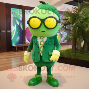 Green Lemon mascotte...