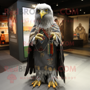 Gray Eagle mascotte kostuum...