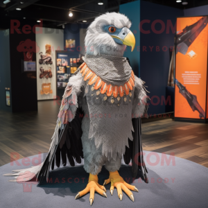 Gray Eagle mascotte kostuum...