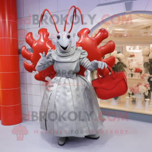 Sølv Lobster Bisque maskot...