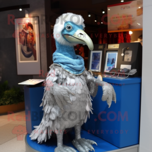 Silver Dodo Bird maskot...