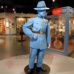 Sky Blue Civil War Soldier...