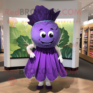 Postava maskota Purple...