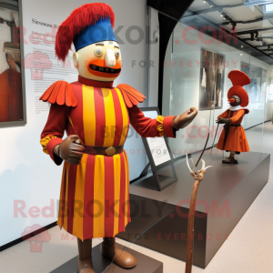 Rust Swiss Guard maskot...