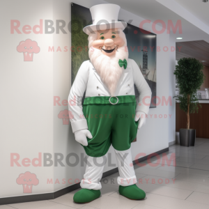 Vit Leprechaun maskot...