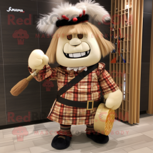 Cream Samurai mascotte...