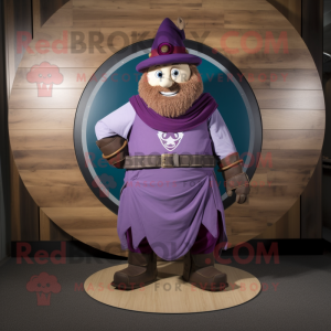 Lilla Celtic Shield maskot...