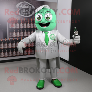 Silver Green Beer mascotte...
