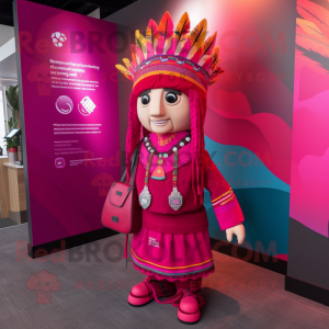 Magenta Chief mascotte...