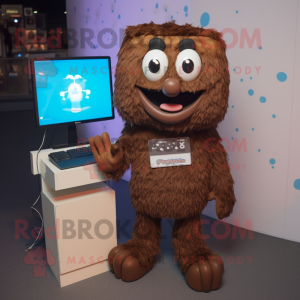 Bruin Computer mascotte...