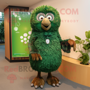 Forest Green Kiwi maskot...