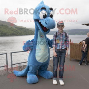  Loch Ness Monster maskot...