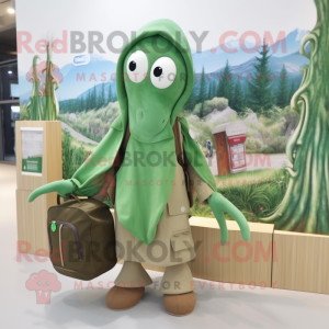 Olive Squid mascotte...