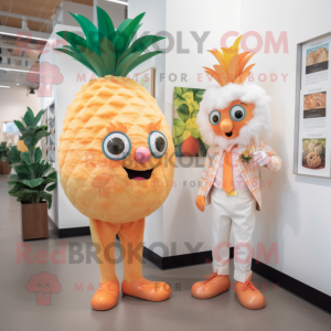 Peach Pineapple mascotte...