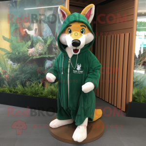 Forest Green Dingo mascotte...