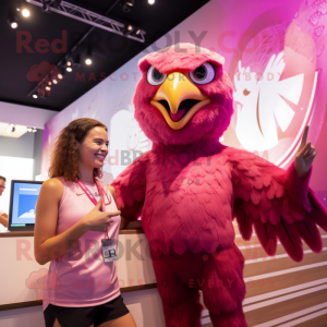 Magenta Eagle mascotte...