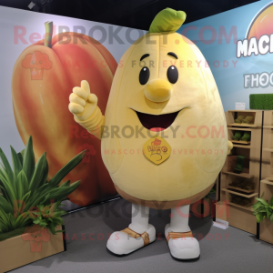 Beige Mango mascotte...