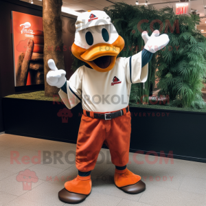 Rust Goose mascotte kostuum...