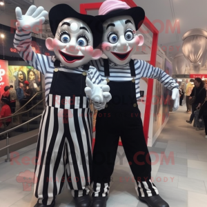  Mime Maskottchen kostüm...