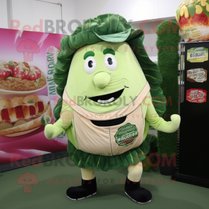 Personagem de mascote Olive...