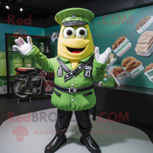 Green French Fries mascotte...