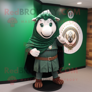 Forest Green Celtic Shield...