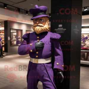 Purple Civil War Soldier...