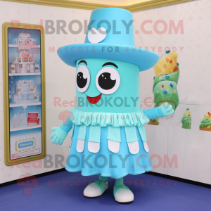 Cyan Candy Box mascotte...