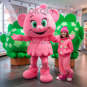 Pink Bunch Of Shamrocks...