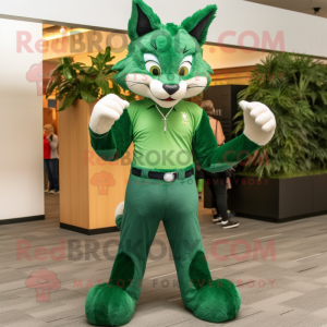 Forest Green Lynx maskot...