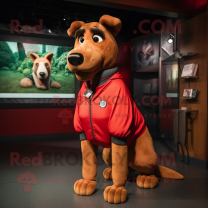 Red Dog mascotte kostuum...