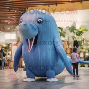  Blue Whale mascotte...