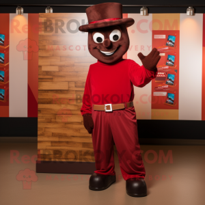 Red Chocolate Bar mascotte...