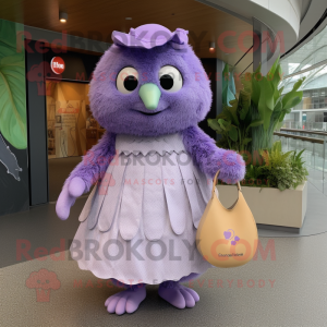 Lavendel Kiwi maskot...