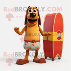 Rust Hot Dog maskot drakt...