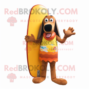 Rust Hot Dog mascotte...