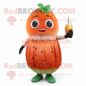 Rust Melon maskot kostym...