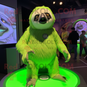 Lime Green Sloth...