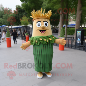 Olive French Fries mascotte...