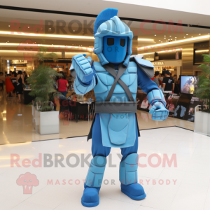 Sky Blue Spartan Soldier...