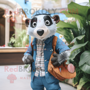  Badger maskot kostym...