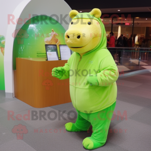 Limettengrüner Capybara...