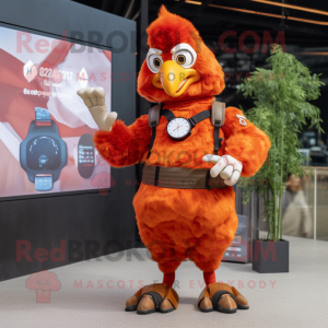 Rust Hens maskot drakt...