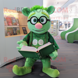 Green Sow maskot drakt...