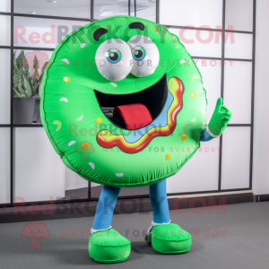 Green Donut mascotte...