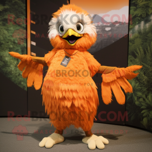 Orange Eagle mascotte...