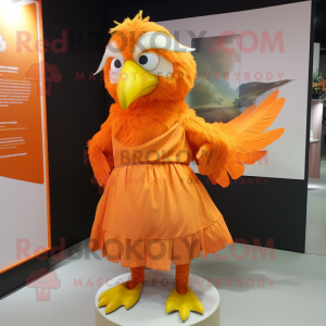 Orange Eagle mascotte...