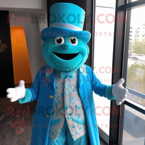 Turquoise Queen mascotte...